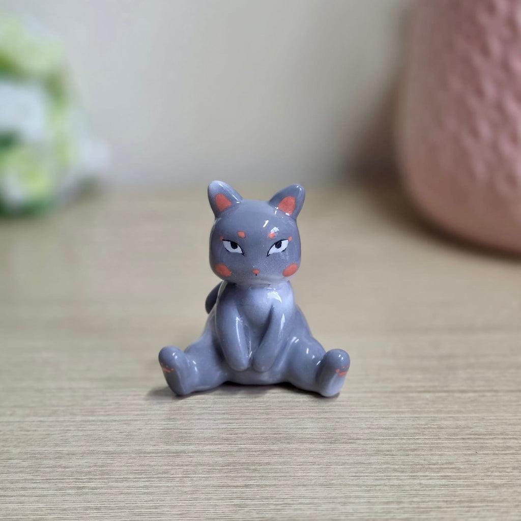 Stormy Sassy Cat Sculpture