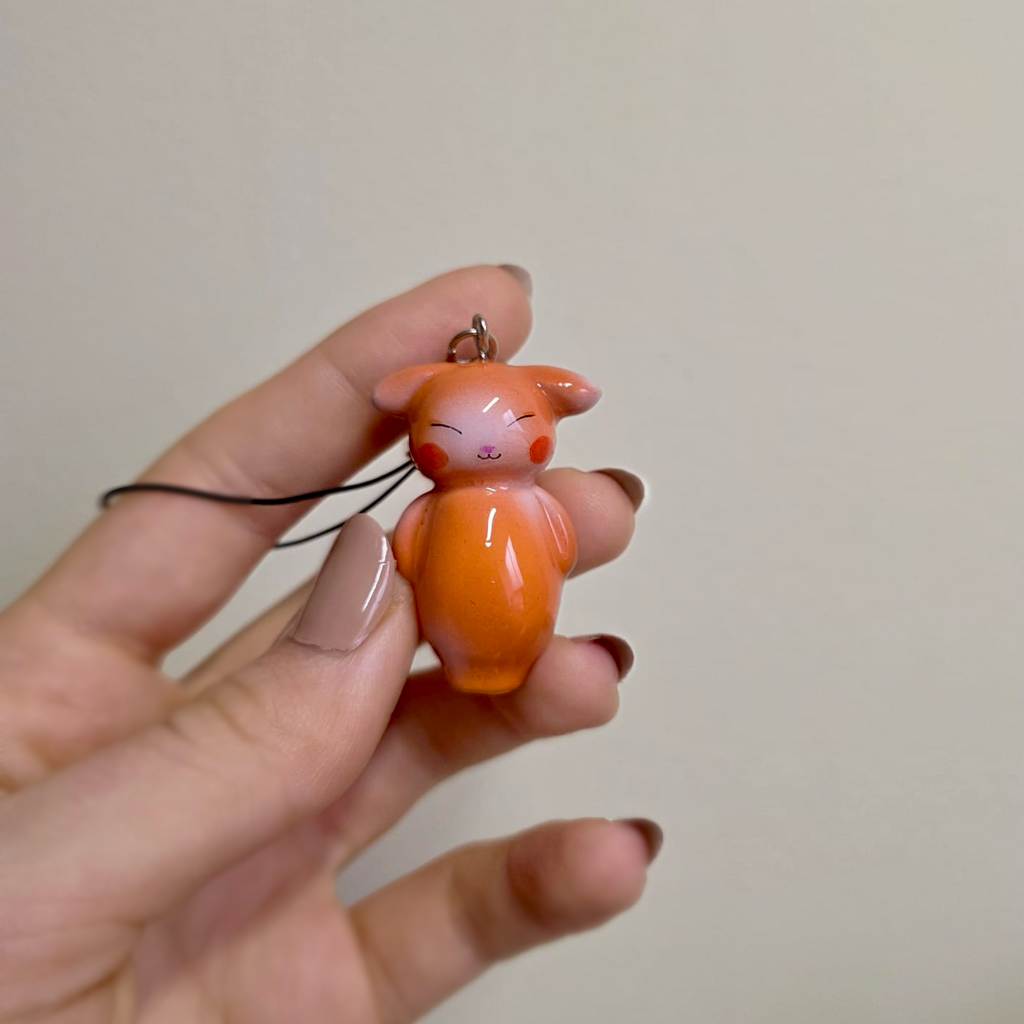 Smiley Cat in Orange