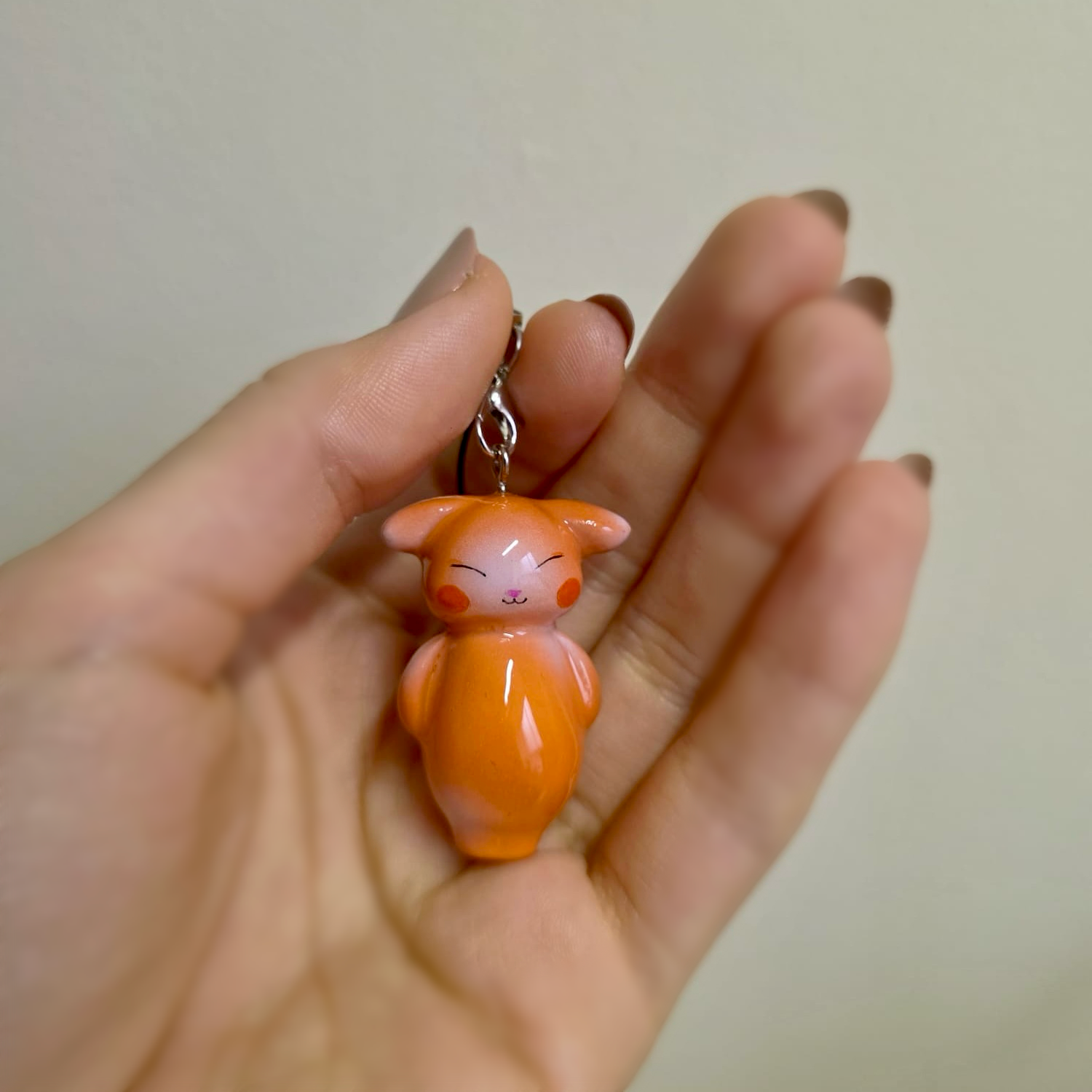 Smiley Cat in Orange