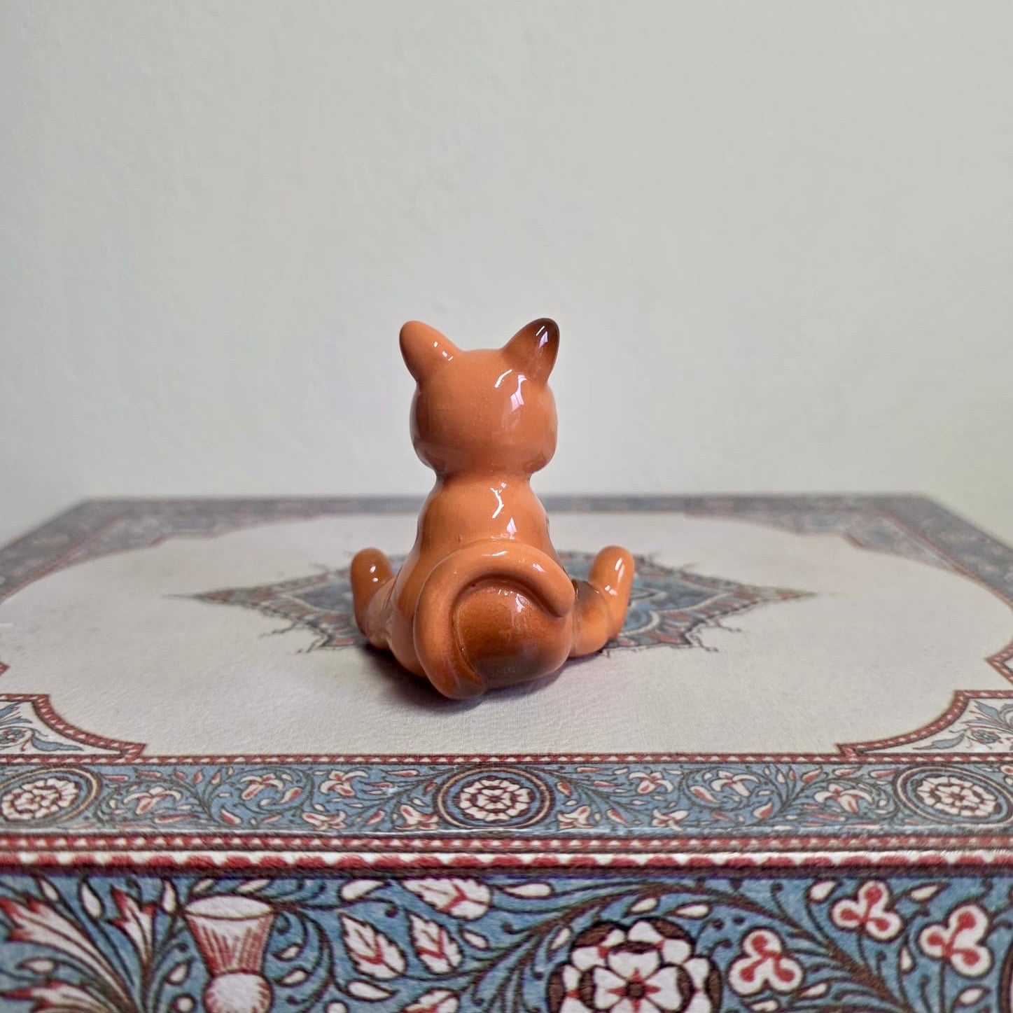 Orange Sassy Cat Sculpture